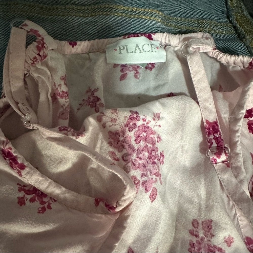 Old Navy & Children’s Place Denim Jacket Romper And Shorts SZ 4T/6 GUC 3 Piece - Picture 5 of 6